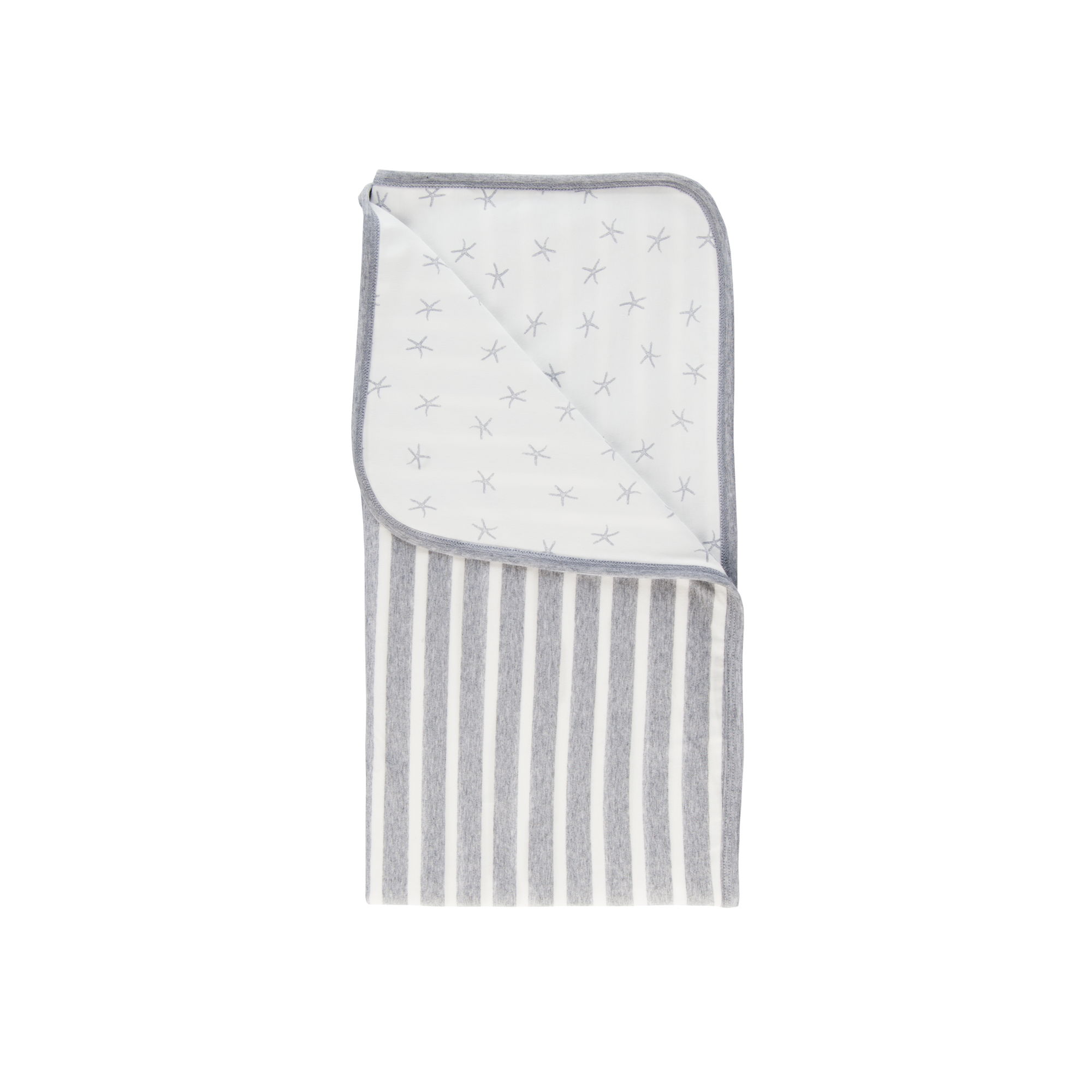 Grey Reversible Blanket-Blanket-100cm x 100cm-Li'l Zippers-Baby-Zip-Rompers