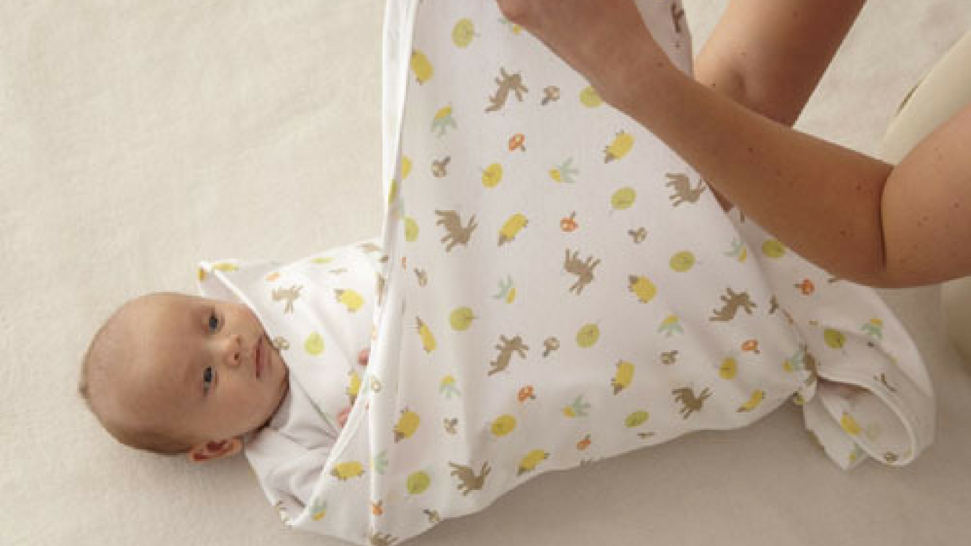 How To Swaddle Your Baby Properly-Li'l Zippers-Baby Zip Rompers
