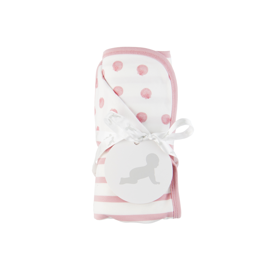 Pink Reversible Blanket-Blanket-100cm x 100cm-Li'l Zippers-Baby-Zip-Rompers