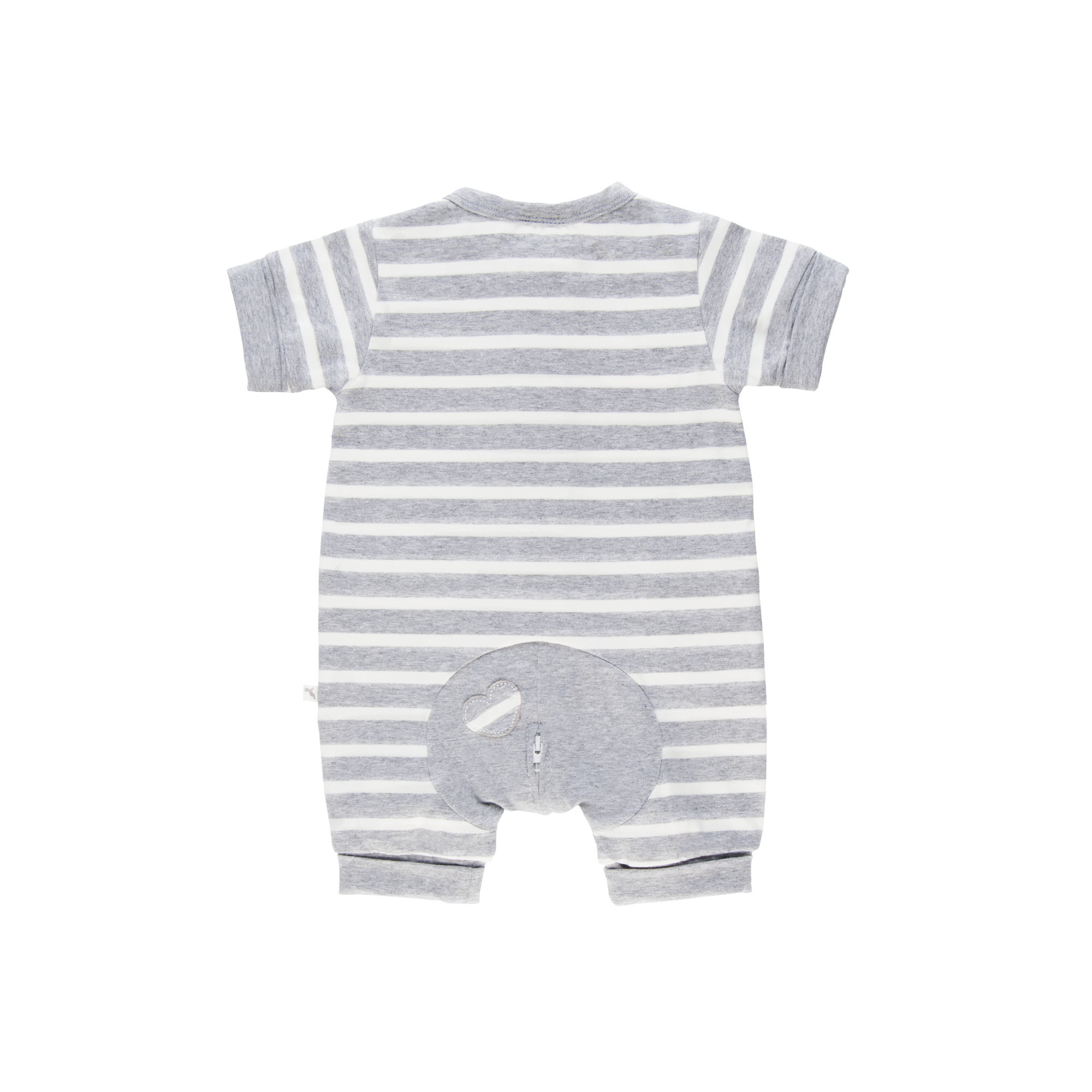 Wholesale Starter Pack - Grey Stripe Short Romper-Wholesale Starter Pack-0000 x 1 | 000 x 2 | 00 x 2 | 0 x 1 | 1 x 1-Li'l Zippers-Baby-Zip-Rompers