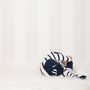 Wholesale Starter Pack - Navy Stripe Long Romper-Wholesale Starter Pack-00000 x 1 | 0000 x 1 | 000 x 2 | 00 x 2 | 0 x 1 | 1 x 1-Li'l Zippers-Baby-Zip-Rompers