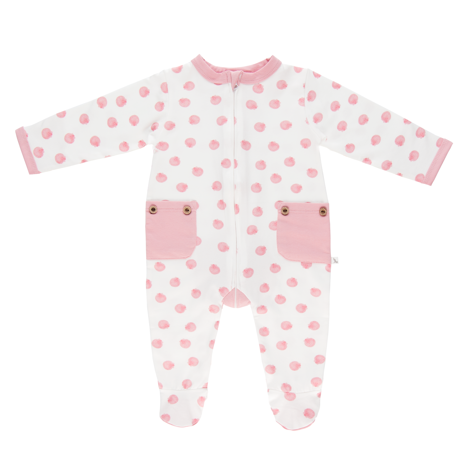 Wholesale Starter Pack - Pink Shell Long Romper-Wholesale Starter Pack-00000 x 1 | 0000 x 1 | 000 x 2 | 00 x 2 | 0 x 1 | 1 x 1-Li'l Zippers-Baby-Zip-Rompers