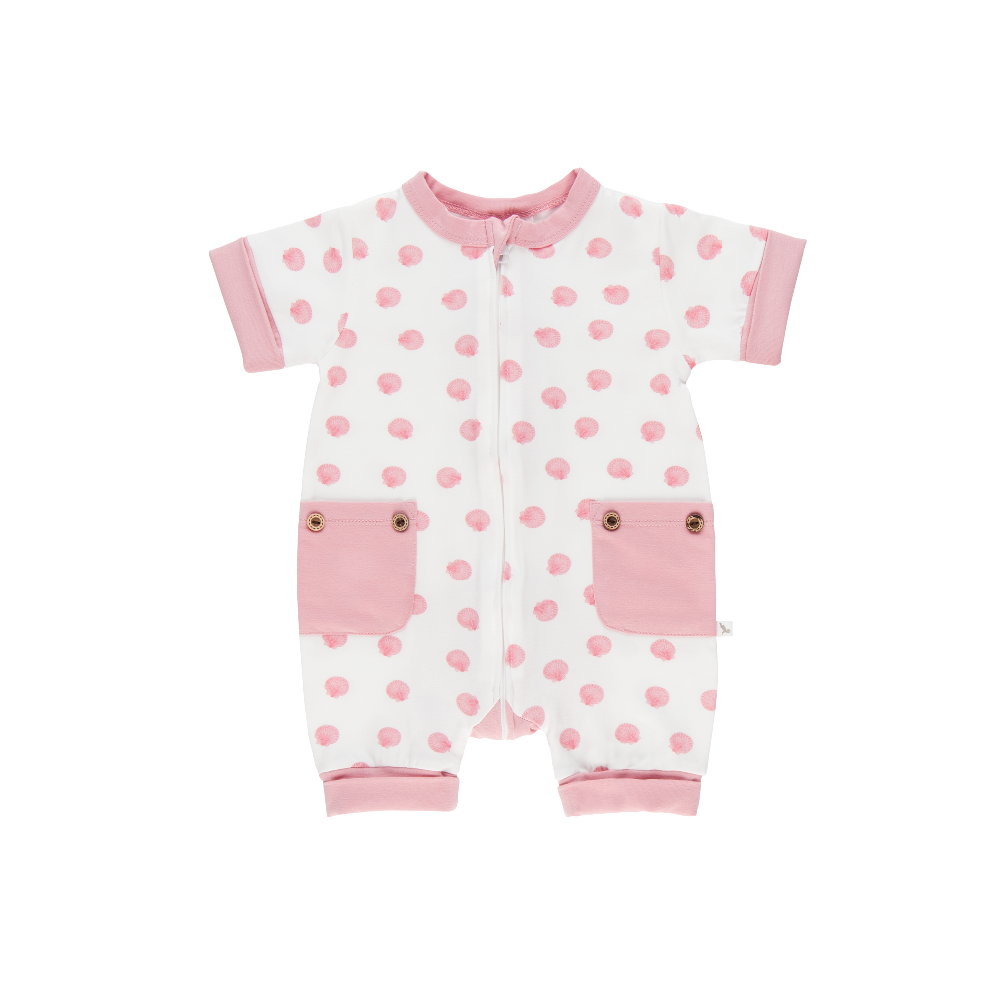 Wholesale Starter Pack - Pink Shell Short Romper-Wholesale Starter Pack-0000 x 1 | 000 x 2 | 00 x 2 | 0 x 1 | 1 x 1-Li'l Zippers-Baby-Zip-Rompers