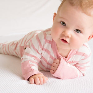 Wholesale Starter Pack - Pink Stripe Long Romper-Wholesale Starter Pack-00000 x 1 | 0000 x 1 | 000 x 2 | 00 x 2 | 0 x 1 | 1 x 1-Li'l Zippers-Baby-Zip-Rompers