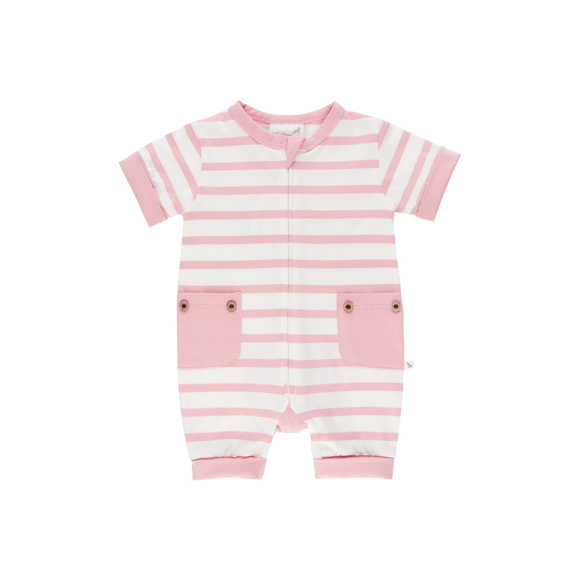 Wholesale Starter Pack - Pink Stripe Short Romper-Wholesale Starter Pack-0000 x 1 | 000 x 2 | 00 x 2 | 0 x 1 | 1 x 1-Li'l Zippers-Baby-Zip-Rompers
